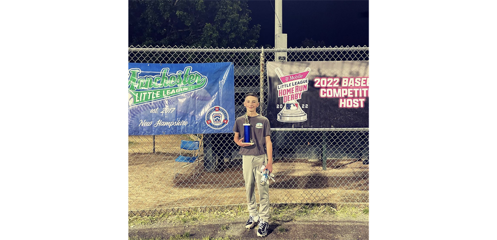 Manchester Little League's Home Run King